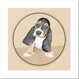 Basset Hound Puppy Posters and Art